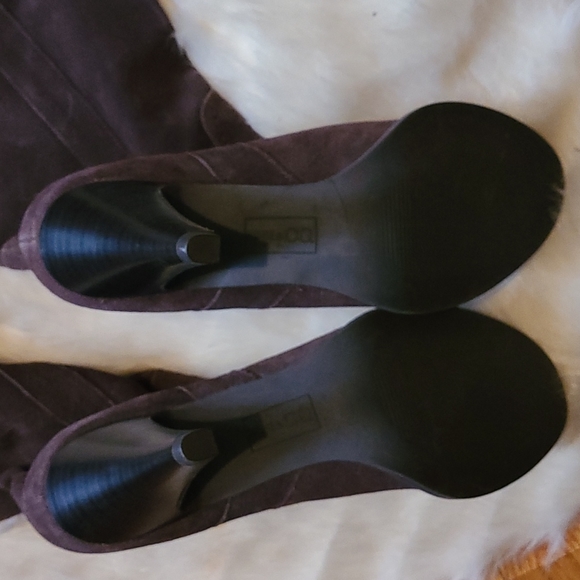 Midcalf brown suede boots - Picture 3 of 3